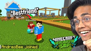 I Met My BESTFRIEND After 2 Years in HEROBRINE SMP AndreoBee [upl. by Husha]