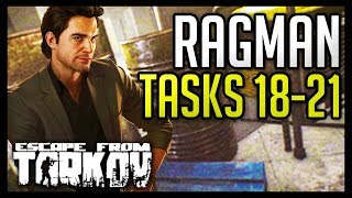 Ragman Tasks 1821 Guide Minibus Blood of War 2 Living High amp Hot Delivery  Escape from Tarkov [upl. by Farrell]