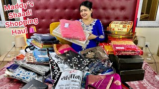 MADDYEATS SHAADI SHOPPING AND GIFTS 🎁 HAUL ❤️ [upl. by Peregrine483]