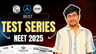 Best NEET 2025 Test Series PW Allen Aakash  Which One is Right for You┃ABHAY SHAH┃NEET  710 [upl. by Eiddam]