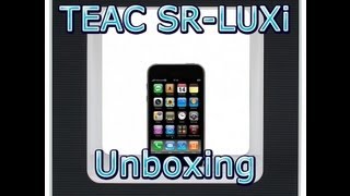 TEAC Dockstation SRLUXi Unboxing  HD PT BR [upl. by Lorrin114]