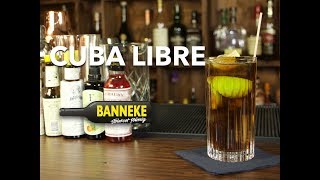 Cuba Libre  Rum Cocktail selber mixen  Schüttelschule by Banneke [upl. by Ynnaf]