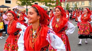 Biggest Parade of Mordomia in History  Romaria de Nossa Sra DAgonia 2023  Viana do Castelo [upl. by Cornia]