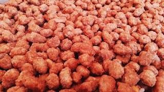 Cacahuètes Caramélisées Crispy Peanuts كاوكاو معسل [upl. by Ellenig377]