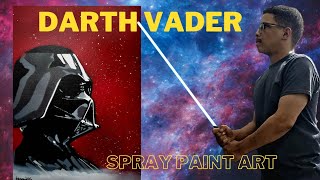 Search your feelings  A star wars spray paint art [upl. by Beverley]