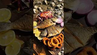 The best grilled fish recipe asmr outdoorcooking delicious fish [upl. by Etnoled]