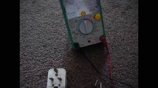 ProsKit MT2017 Analogue Multimeter LED Mod with difficult continuity Part 1 [upl. by Gorlicki]