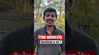 Trine university  blacklisted or not  usateluguvlogs [upl. by Nlycaj]