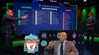 Thierry Henry Jamie Carragher And Micah Richards Review The Rankings  Liverpool The Best Team💯 [upl. by Aihtennek734]