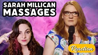 SARAH MILLICAN  Getting a Massage Is Stressful  REACTION [upl. by Alic]