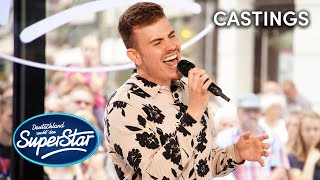 Domenico Tarantino Bruises Lewis Capaldi  Castings  DSDS 2022 [upl. by Eynenihc]