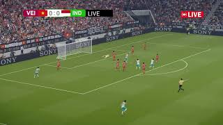 Indonesia vs Việt Nam  Kualifikasi Piala Dunia 2026 Asia  Trận y pes 2021 Gameplay [upl. by Lainad882]