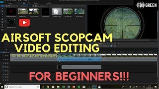 HOW TO EDIT SCOPECAMERA VIDEOS  AIRSOFT VIDEO EDITING THE RIGHT WAY [upl. by Hatokad44]