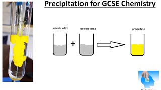 Precipitation Reactions for GCSE Chemistry AQA Edexcel OCR [upl. by Assylla]