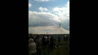 Aviation  Avro Vulcan XH558  Taking Off at Waddington Airshow 2011 [upl. by Enilhtak817]