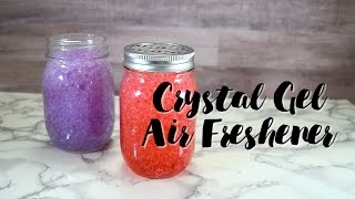 Crystal Gel Air Fresher Tutorial [upl. by Roselyn]