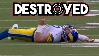 NFL Brutal QB Hits from the 2022 Season [upl. by Acinoed]