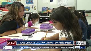 Judge upholds decision giving CCSD teachers raises [upl. by Uziel]