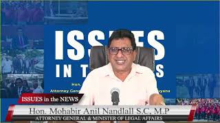 Issues in the News with Attorney General amp Minister of Legal Affairs Anil Nandlall May 14th 2024 [upl. by Jelks]