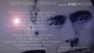 Santo Ezekiel Moreno Hymn [upl. by Liamsi247]