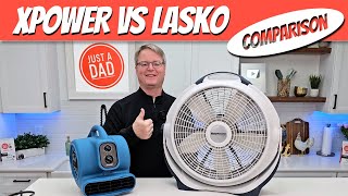 XPOWER vs Lasko Fan COMPARISON [upl. by Prestige]