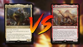 Thalia and the Gitrog Monster vs Etali Primal Conqueror  MTG 1v1 EDH Gameplay [upl. by Nelad71]