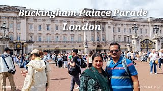 Buckingham palace parade  Changing of the kings guards  United Kingdom  London [upl. by Terence290]