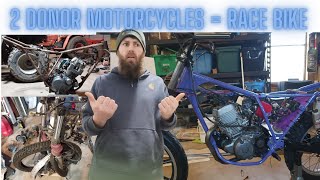 Building a Non Studded Ice Racing Motorcycle  Part 1 of 6 [upl. by Rosmunda553]