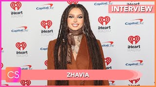 Zhavia Talks Creating New Music Hopes to Release an Album in 2023 [upl. by Cchaddie]