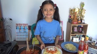 Main Masak masakan bikin Spaghetti [upl. by Tiossem]