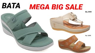 BATA SUPER MEGA SALE IS HERE  CHEAP amp SOFT SANDALS SHOES SLIPPERS CHAPPALS FOR WOMENLADIES [upl. by Ner665]