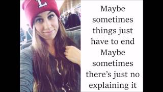 Before Octobers Gone  Cimorelli Lyrics STUDIO VERSION [upl. by Clementis]