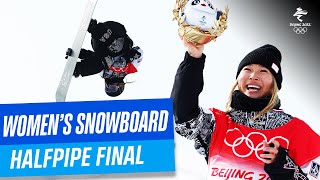 Snowboard  Womens Halfpipe Final  Full Replay  Beijing2022 [upl. by Aivuy248]