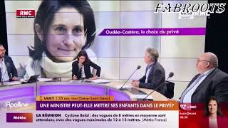 la Ministre Amélie OudéaCastera atelle menti ⁉️ 😮🙄🤣 [upl. by Surat]