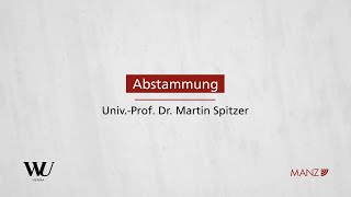 PernerSpitzerKodek  Abschnitt 83  Abstammung [upl. by Etiuqram]