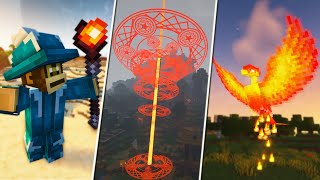 10 Best Magic Minecraft Mods Of All Time 1122 to 1201 For Forge amp Fabric [upl. by Zakarias]