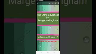 📚 17 THE CHINA GOVERNESS by Margery Allingham FULL book [upl. by Prudy217]