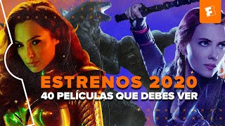 Estrenos 2020 40 películas que debes ver [upl. by Relda]