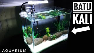 Cara Menghias Aquarium Sederhana Part 2 [upl. by Nomal]