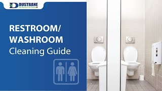 How To Clean Office Bathroom  Dustbane Cleaning Guide [upl. by Ycat]