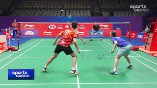 Liang WeikengWang Chang train with Jiang ZhenbangWei Yaxin at China Masters｜梁伟铿｜王昶｜蒋振邦｜魏雅欣 [upl. by Atel]