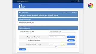 Assegnazioni provvisorie e utilizzazioni la video guida per la compilazione su Istanze Online [upl. by Battiste]
