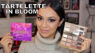 Tarte Tartelette In Bloom Palette First Impression and Tutorial  TrinaDuhra [upl. by Edson]