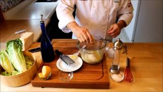 Chef Mike Benningers NEW AND IMPROVED Caesar Salad Recipe [upl. by Nossaj77]