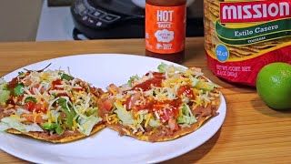 Bacon and Bean Tostadas [upl. by Rogergcam]