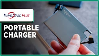 Smallest Power Bank Travel Card Charger Review 2 Weeks of Use [upl. by Llekcm]