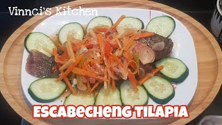 Escabecheng Tilapia Sweet and Sour Fish Recipe [upl. by Limann882]