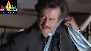 Chandramukhi Movie Rajnikanth Sonu Sood Fight Scene  Jyothika  Sri Balaji Video [upl. by Clarey959]