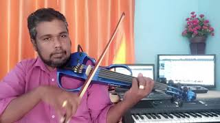 Maalini nadiyil violin cover kollam ramesh [upl. by Theodora553]