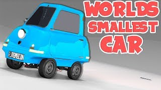 The Worlds SMALLEST Car Ever Made  BeamNG Drive Peel P50 Car Mod [upl. by Canute414]